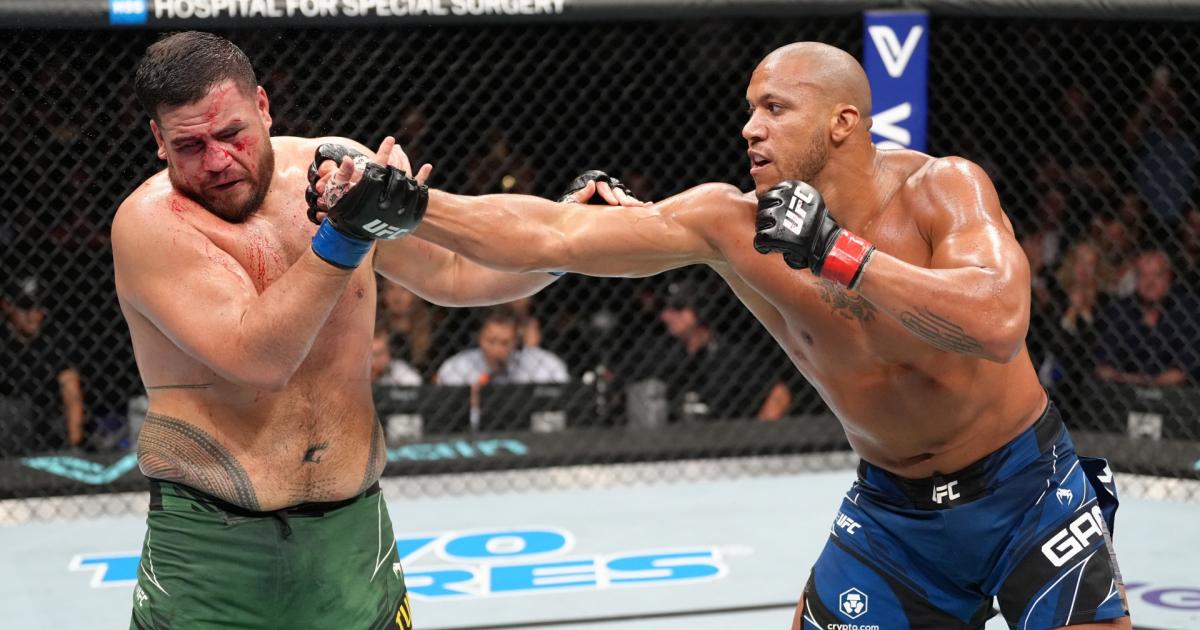 Ciryl Gane pose un KO brutal au troisième round sur Tai Tuivasa à l UFC