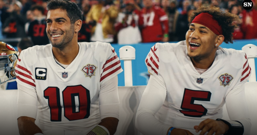 Ce que le nouveau contrat de Jimmy Garoppolo signifie pour Trey Lance, le tableau de profondeur QB des 49ers