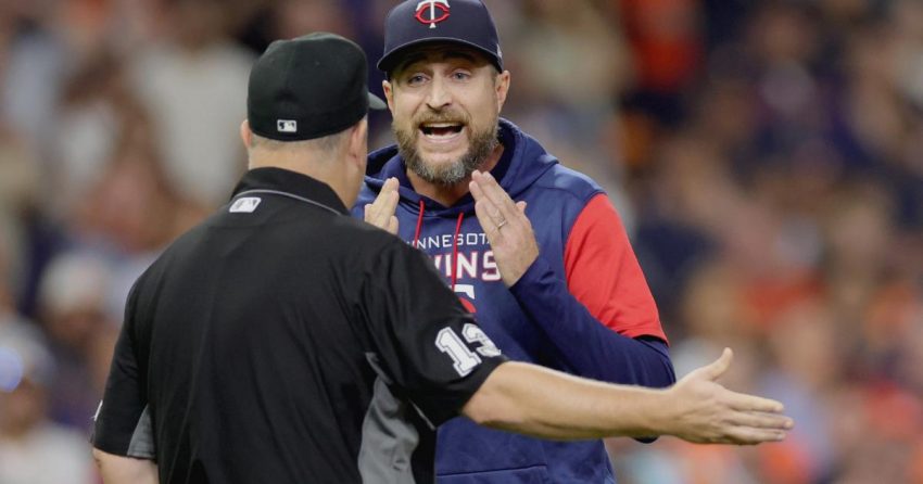 Comment les règles de MLB sur la visite du monticule ont conduit le manager des Twins, Rocco Baldelli, à se faire éjecter