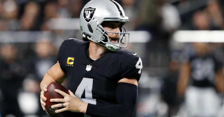 Derek Carr balaie les rumeurs de Dana White sur Tom Brady aux Raiders : 'Espérons qu'il n'y aura plus de drame dans la ville'