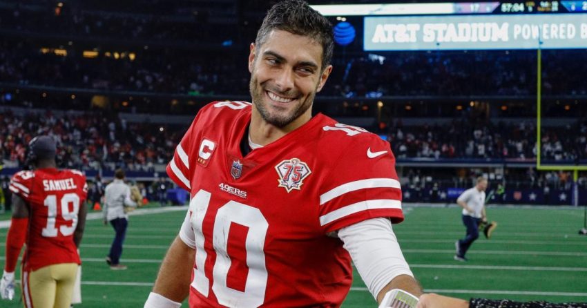 Détails du contrat de Jimmy Garoppolo : les 49ers font du QB le backup le mieux payé de la ligue avec un nouvel accord restructuré