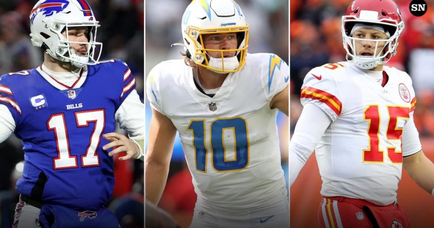 Josh Allen vs. Justin Herbert vs. Patrick Mahomes : Quel QB de premier plan devez-vous sélectionner en premier dans le fantasy football ?