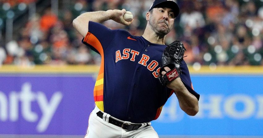 Justin Verlander : les Astros retirent leur as après trois manches contre les Orioles à cause d'une blessure au mollet