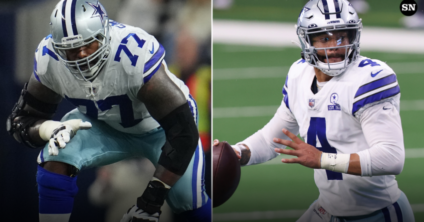 La blessure de Tyron Smith : Comment Dak Prescott et les Cowboys sont impactés par la déchirure de l'ischio-jambier du vétéran