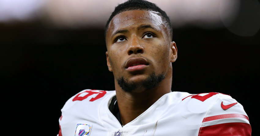 Saquon Barkley des Giants est optimiste à l'approche de la saison 2022, après une blessure : 'F--- everybody, I'm ready to go crazy'