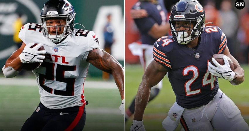 Tyler Allgeier ou Khalil Herbert : qui est le meilleur choix de draft fantasy en 2022 ?