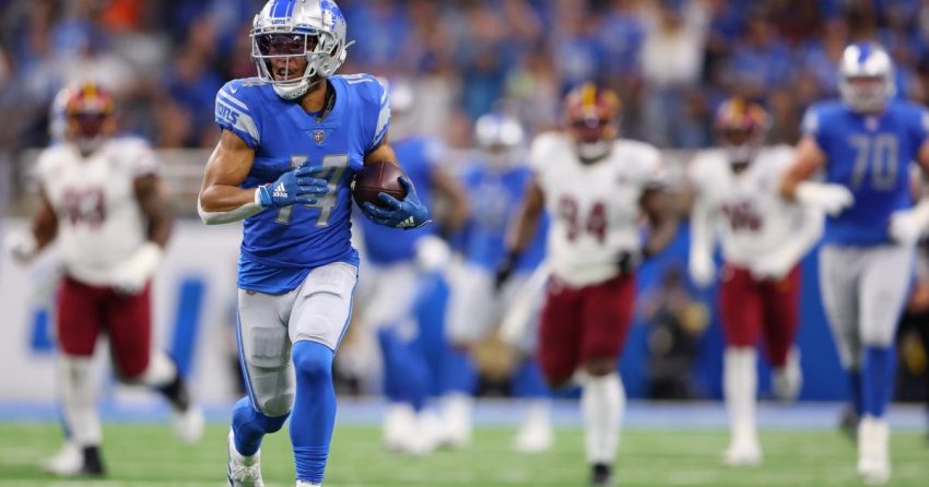 Amon-Ra St. Brown, par les chiffres : Le WR des Lions poursuit sa série dominante avec une grosse journée contre les Commanders
