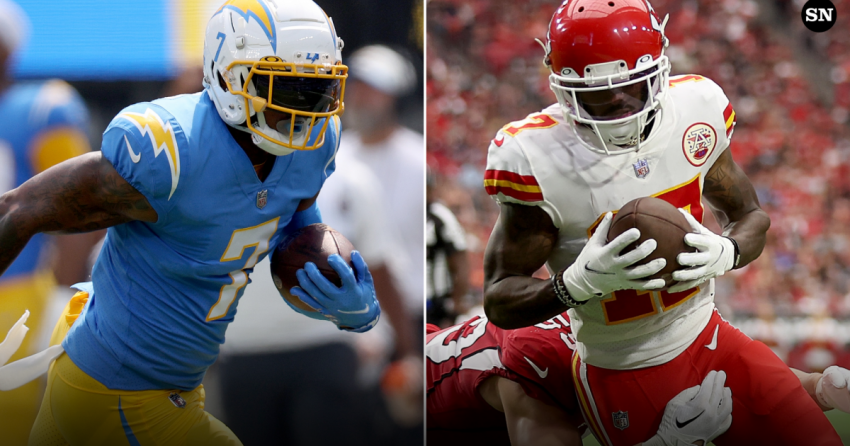 Chiefs vs. Chargers Fantasy Football Start 'Em Sit 'Em pour la semaine 2 NFL 'Thursday Night Football'