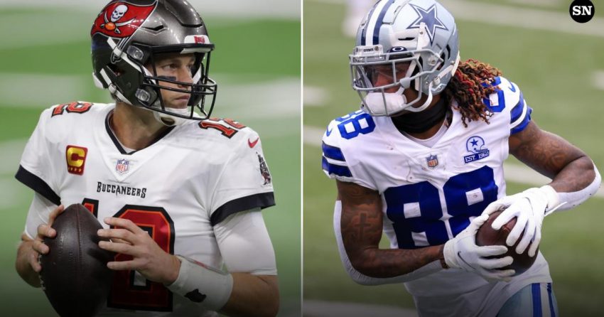 Choix du dimanche soir de football DraftKings : NFL DFS lineup conseils pour la semaine 1 Cowboys-Buccaneers Showdown tournois