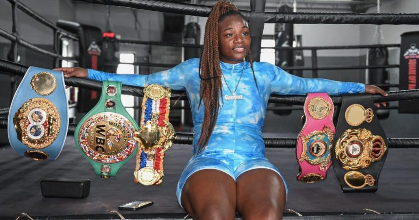 Claressa Shields explique pourquoi son statut de "GWOAT" lui permettra de vaincre Savannah Marshall lors de la revanche du championnat de boxe féminin : "Je me suis améliorée. Je me suis améliorée. Elle ne l'a pas fait