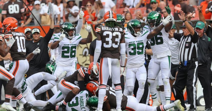 Comment les Browns ont perdu une avance de 13 points face aux Jets avec un peu plus d'une minute à jouer