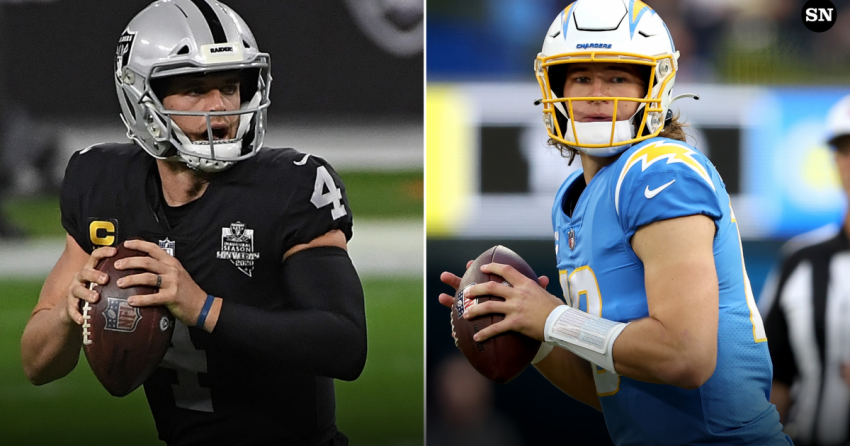 Cotes Raiders vs Chargers, prédiction, conseils de paris pour la semaine 1 de la NFL