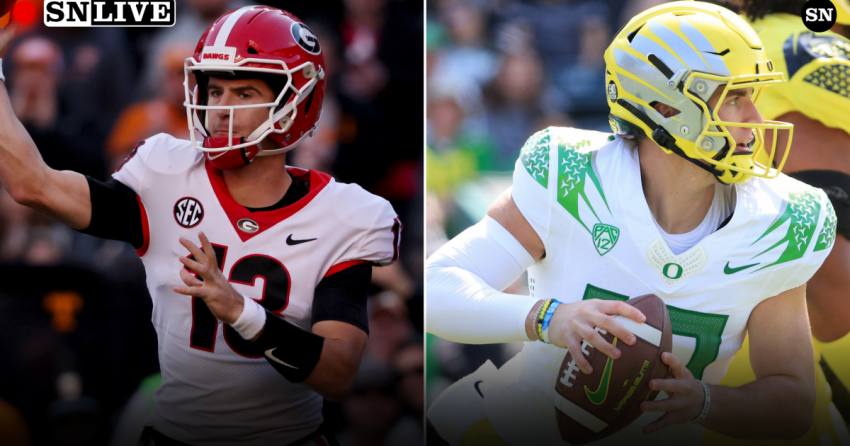 Georgia vs Oregon live score, mises à jour, faits marquants de la semaine 1 de football universitaire