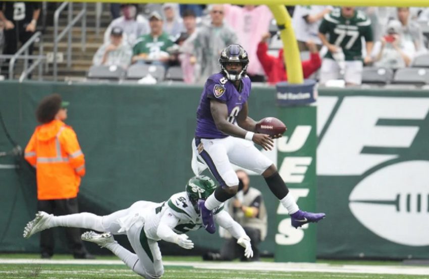 Jets – Ravens (10-24) : Lamar Jackson et les Ravens assurent