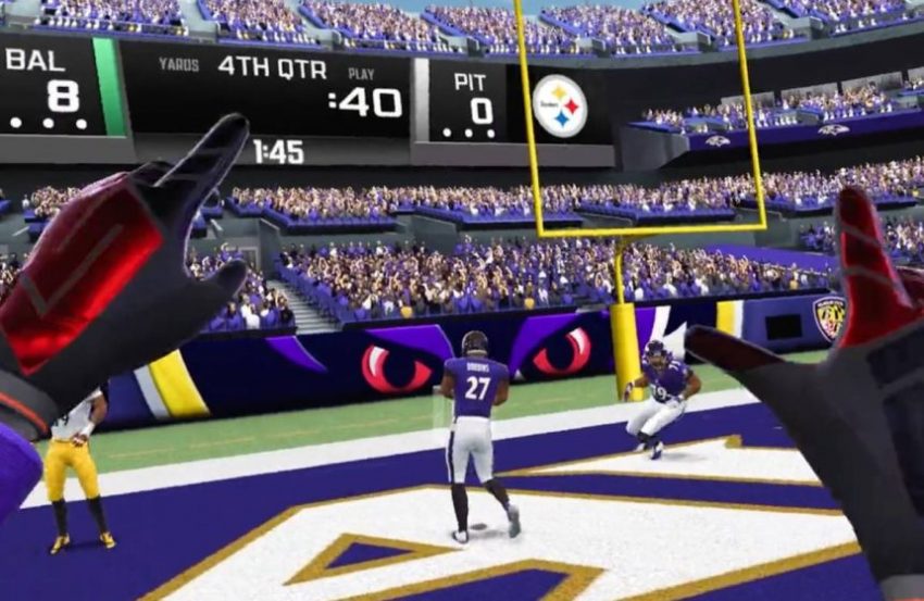 Jeux vidéo : la NFL sort son premier jeu en réalité virtuelle