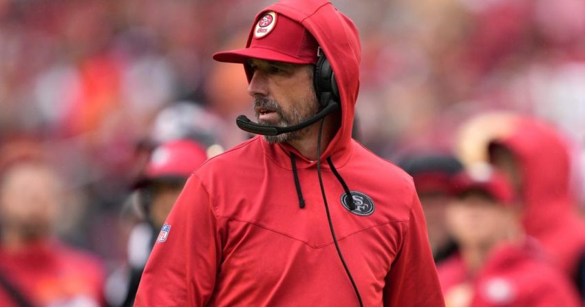 kyle Shanahan des 49ers défend l'appel du jeu qui s'est terminé par la blessure de Trey Lance : 'You guys should watch some other people'