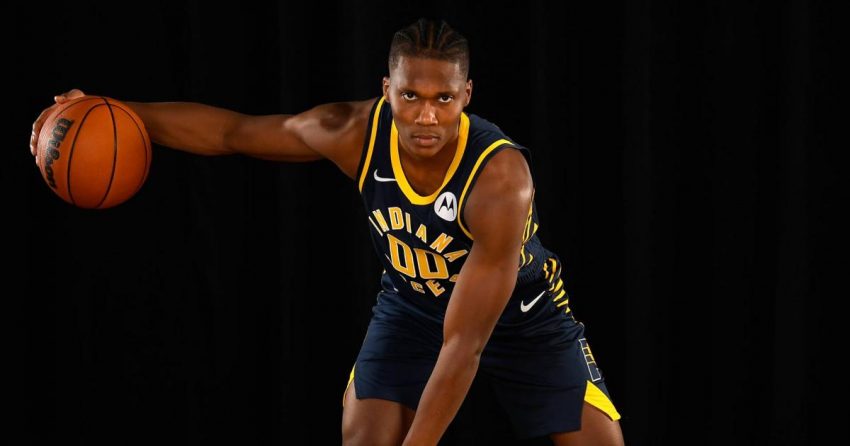 Le Montréalais Bennedict Mathurin est prêt à marquer sa saison recrue avec les Pacers