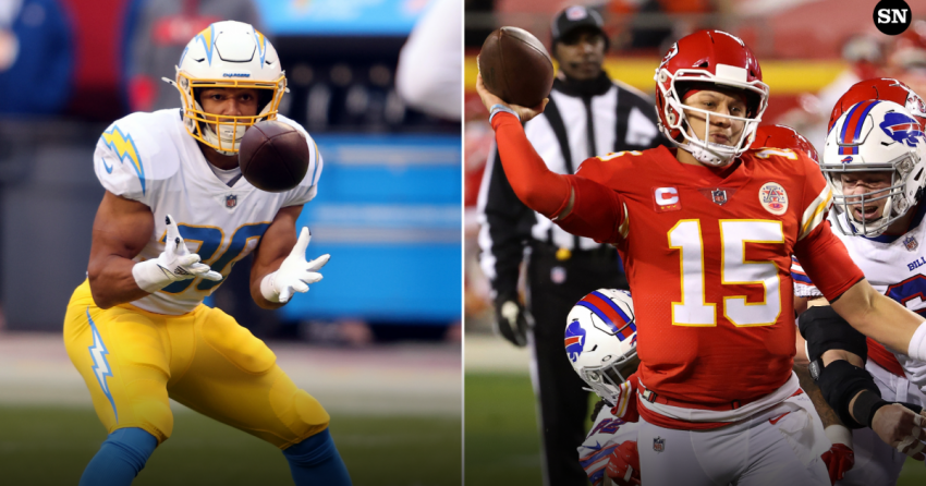Les meilleurs paris accessoires NFL pour chaque match de la semaine 1 : Austin Ekeler produit, Patrick Mahomes déçoit