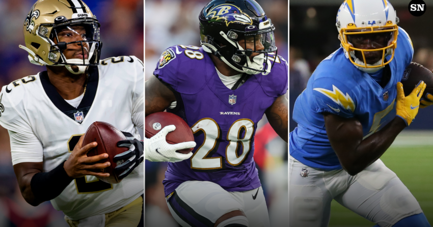 Liste de surveillance du fil de renonciation du football fantastique pour la semaine 1 : Les cibles de streaming, les agents libres dormants comprennent Jameis Winston, Mike Davis, Josh Palmer