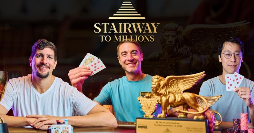 Michael Wang, Chance Kornuth et Michael Rocco remportent des titres au Stairway To Millions