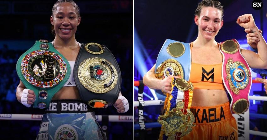 Mikaela Mayer vs. Alycia Baumgardner odds, betting trends, predictions, expert picks for 2022 boxing title fight