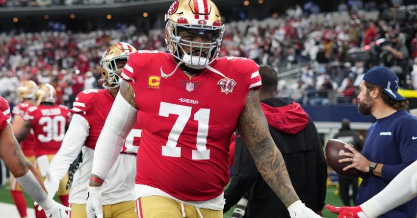 Mise à jour de la blessure de Trent Williams : le tackle des 49ers sort avec une blessure à la cheville, ne revient pas contre les Broncos