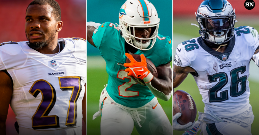 Mises à jour des blessures en fantasy : Dernières nouvelles sur JK Dobbins, Chase Edmonds, Miles Sanders, plus d'impact sur la semaine 1 fantasy RB classements