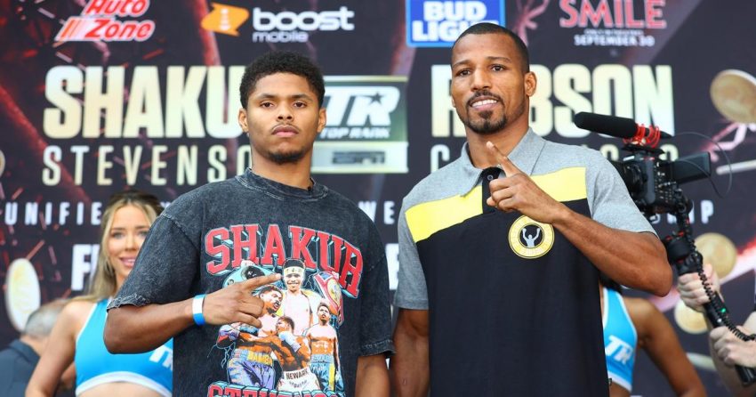 Pourquoi Shakur Stevenson a-t-il été déchu de ses titres de champion poids léger junior avant le combat de boxe de Robson Conceicao ?