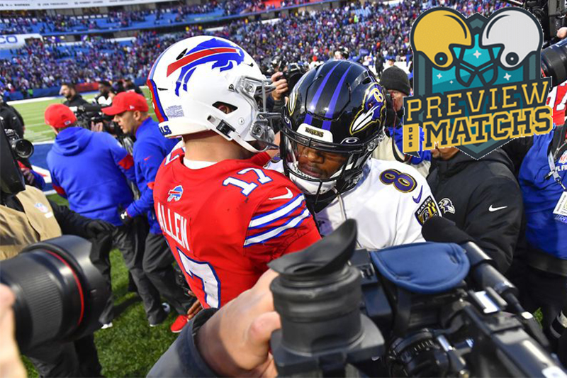 [Preview] Semaine 4 Josh Allen vs. Lamar Jackson, AFC et MVP dans le