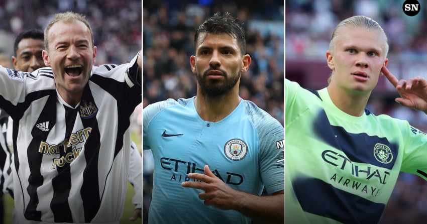 Record de la saison du plus grand nombre de tours du chapeau en Premier League : Erling Haaland chasse la marque de Shearer en EPL, le total en carrière d'Aguero
