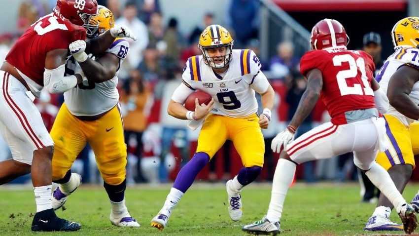 Revisiter le match épique de 2019 entre LSU et Alabama, avec Joe Burrow, Tua Tagovailoa et une collection absurde de joueurs de la NFL