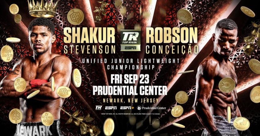 Shakur Stevenson vs. Robson Conceicao : Prix des billets pour le combat pour le titre 2022