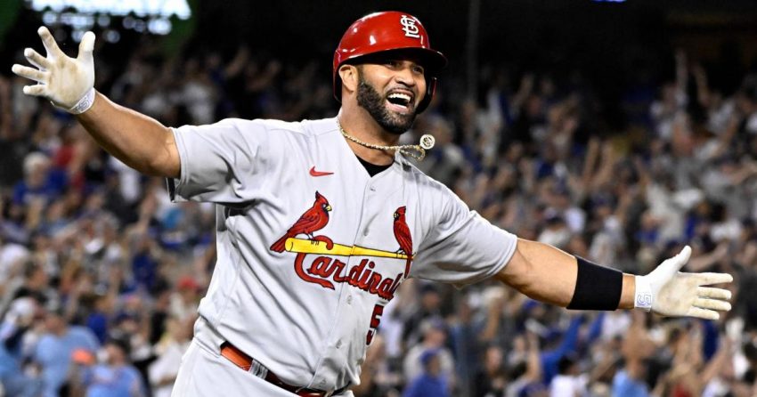 Un animateur de MLB Network a correctement prédit la date du 700e home run d'Albert Pujols - en avril