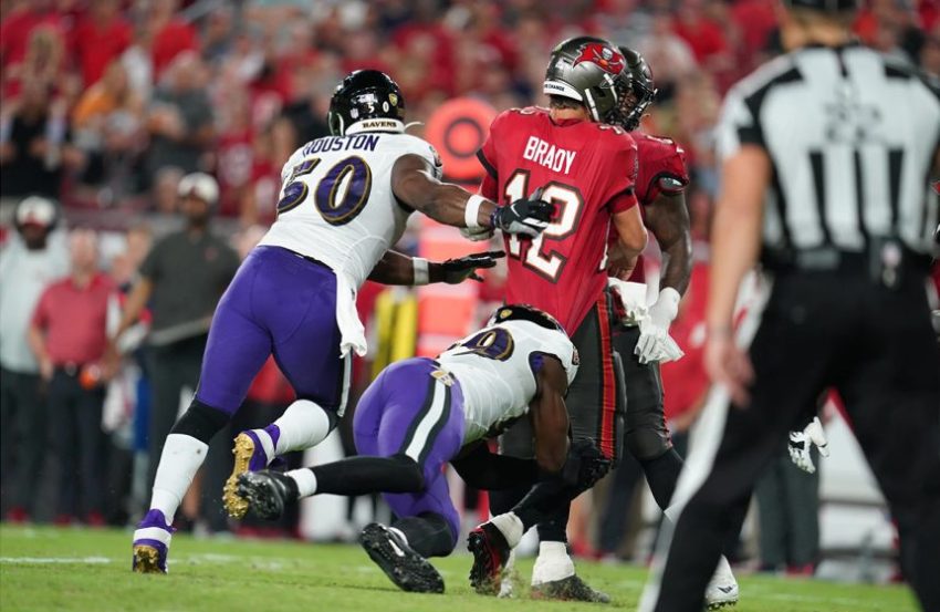 Buccaneers – Ravens (22-27) : Tom Brady ne répond plus