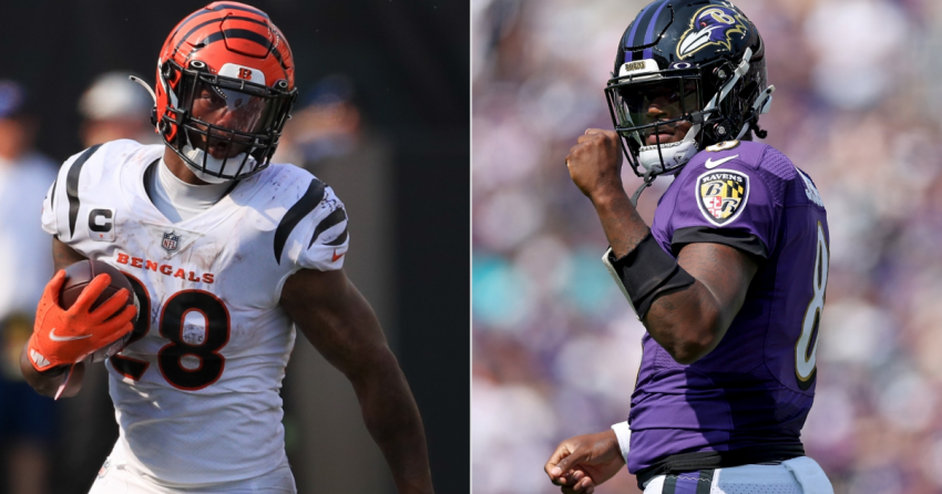 Choix du dimanche soir de football DraftKings : Conseils d'alignement NFL DFS pour les tournois de confrontation Bengals-Ravens de la semaine 5