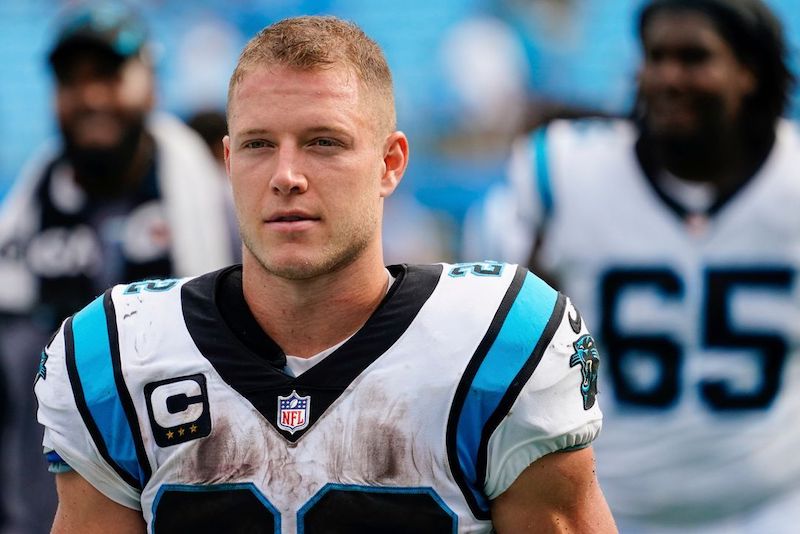 Christian McCaffrey file à San Francisco !