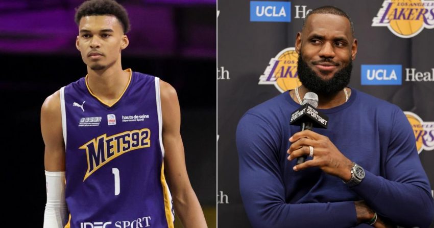 Même LeBron James des Lakers est soufflé par le potentiel de Victor Wembanyama : 'Il ressemble plus à un alien'