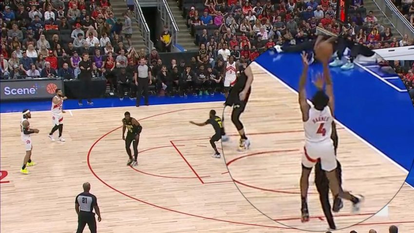 Pourquoi Scottie Barnes fera " Le saut " pour les Raptors après avoir emprunté au sac de tirs de Kevin Durant lors de la présaison