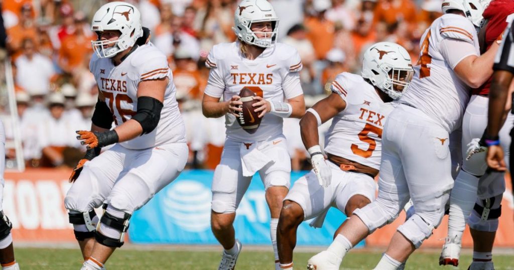 Quinn Ewers, Par Les Chiffres : Le QB Texan Illumine L'Oklahoma Dans Un ...