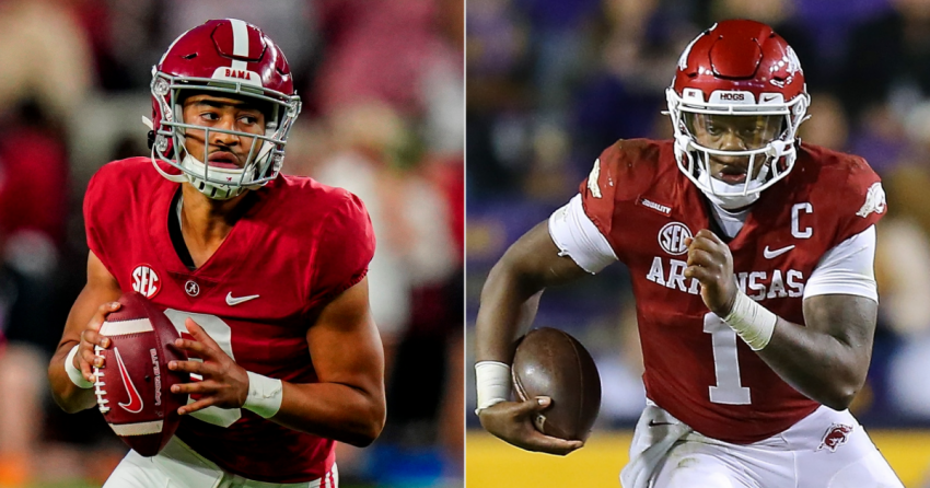 Sur quelle chaîne se déroule le match Alabama vs Arkansas aujourd'hui ? Heure, horaire TV pour la confrontation SEC West