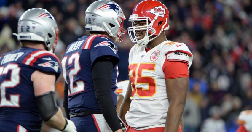 Tom Brady-Chris Jones : la discussion sur les insultes, revisitée : Pourquoi Chiefs-Bucs pourrait présenter une bataille de barbes entre vétérans
