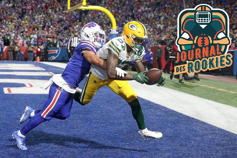 [Le journal des rookies] semaine 8 : Green Bay pour le meilleur et pour le pire