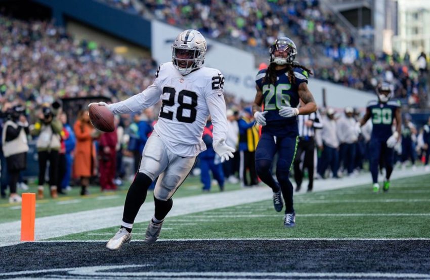 Seahawks – Raiders (34-40 ap) : Josh Jacobs héros de Las Vegas