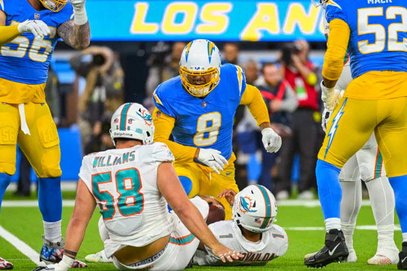 Chargers – Dolphins (23-17) : Où est passé Tagovailoa ?