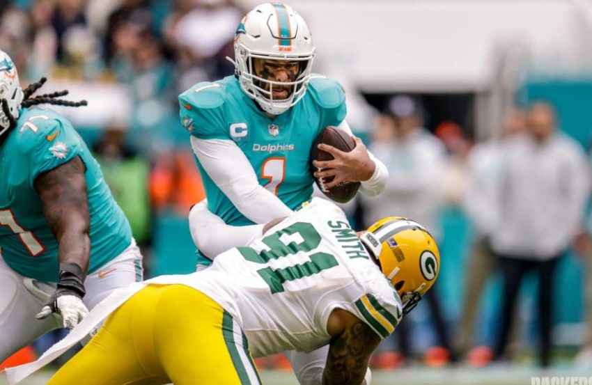 Dolphins – Packers (20-26) : Tua Tagovailoa se saborde dans une nouvelle défaite