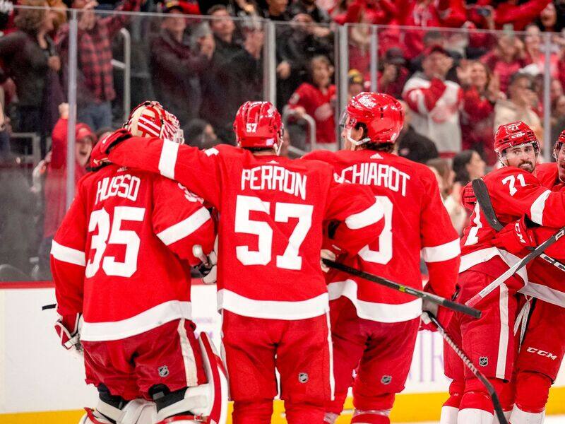 Les Red Wings débloquent contre le Lightning