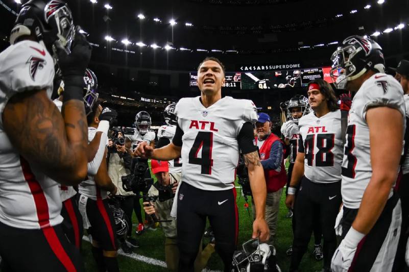 Saints – Falcons (21-18) : des débuts difficiles pour Desmond Ridder