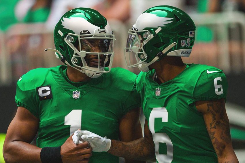 Les Eagles de Philadelphie réintroduisent leur maillot « kelly green »