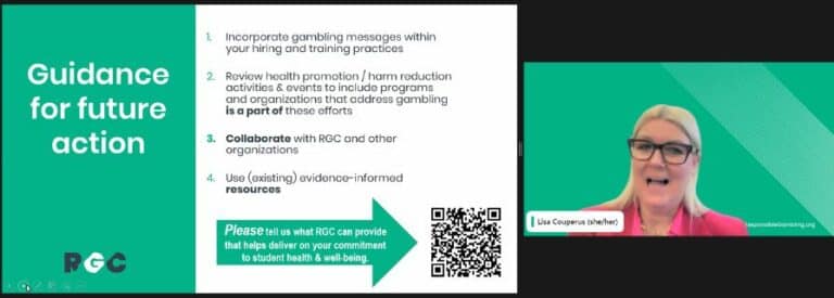 Responsible Gambling Council to Host Webinar on Sports Betting Education for Young Adults