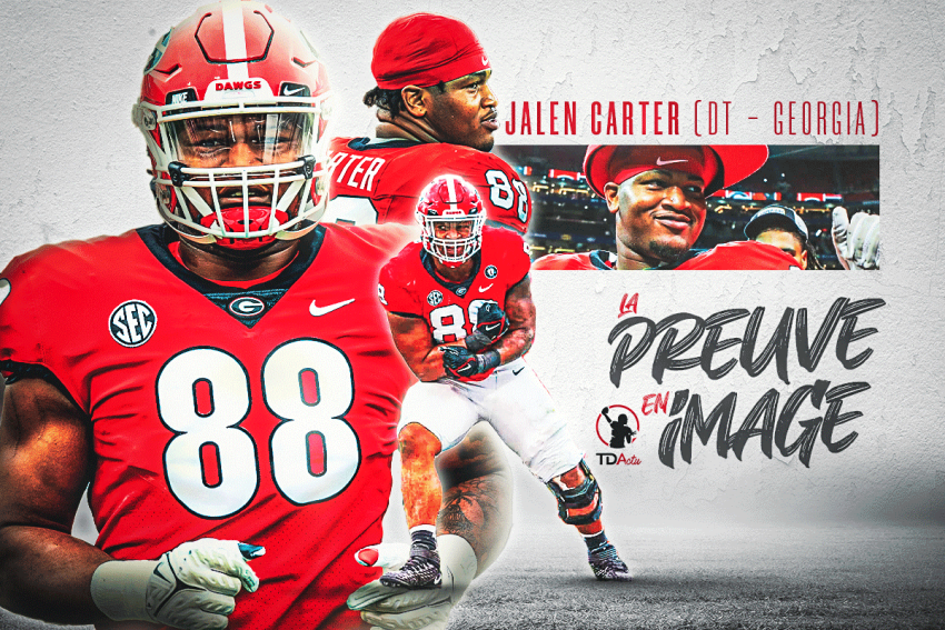 Jalen Carter's Dominant Defensive Tackle Performance Analyzed in Video